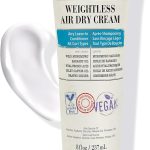 كيرلسميث - كريم تجفيف بالهواء خفيف الوزن - بلسم نباتي يترك على الشعر لأي نوع من أنواع الشعر، ينعم الشعر (8.4 اونصة سائلة)