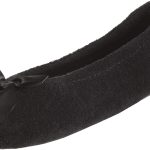 ايزو تونر شبشب باليرينا تيري للنساء مع فيونكة للراحة في الاماكن المغلقة والمفتوحة