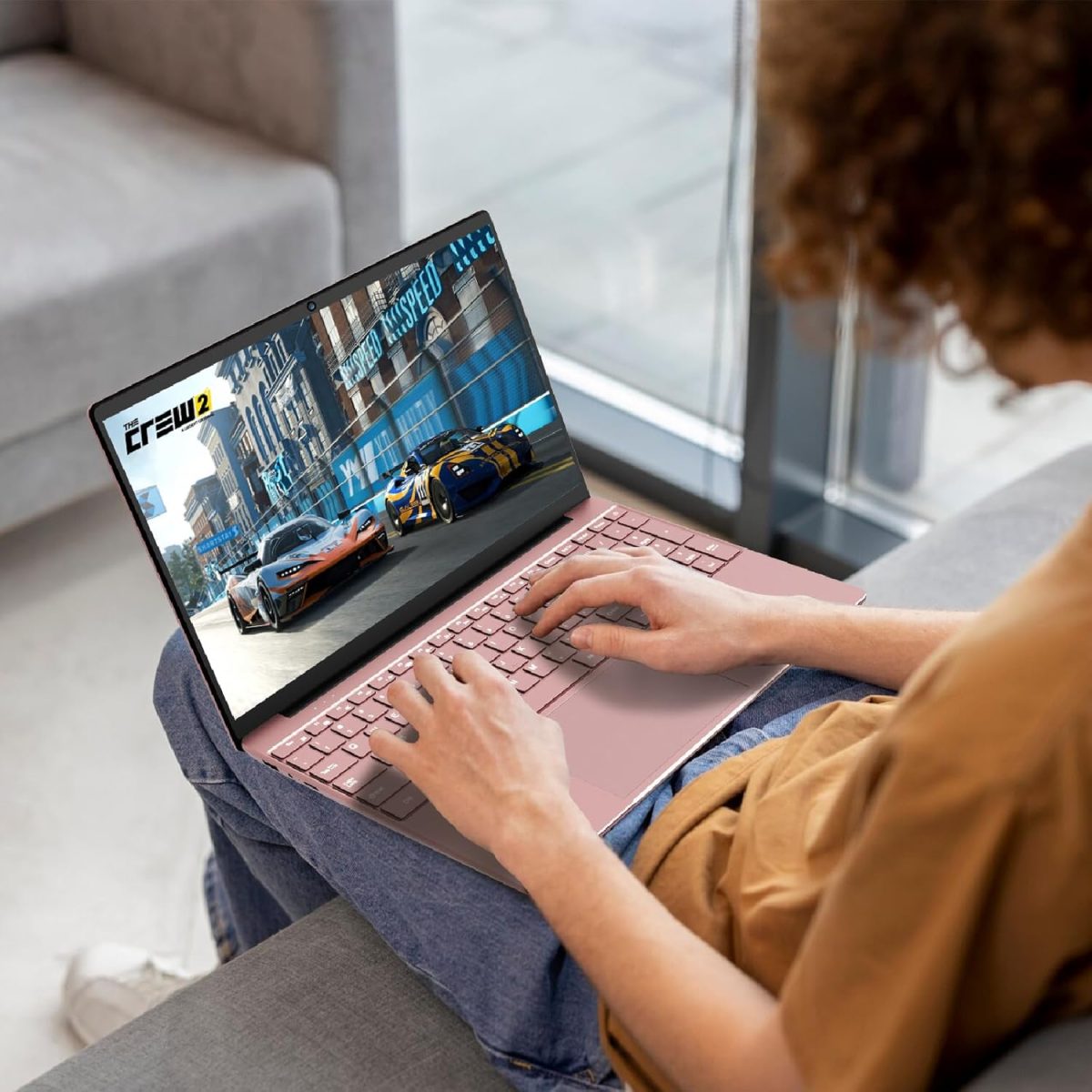 ⁦لابتوب العاب 15.6 انش FHD، معالج N95 رباعي النواة (حتى 3.4GHz)، ذاكرة RAM DDR4 32GB، ذاكرة مستديمة SSD 1TB، كيبورد باضاءة خلفية، فتح بصمة الاصبع، بطارية 8000mAh، لابتوب للعمل والترفيه⁩ - الصورة ⁦5⁩