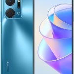 اونر موبايل X7a غير مقفل، شاشة عرض كاملة 6.74 بوصة 90 هرتز، كاميرا رباعية 50 ميجابكسل مع بطارية 5330 mAh، 4 جيجا + 128 جيجا، اندرويد 12، ازرق اوشن