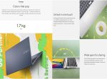 ⁦اسس لابتوب فيفو بوك رفيع 14 انش FHD، احدث 10 نوى i5-1334U، بطاقة رسومات انتل UHD، USB C، كاميرا ويب، موديل 2025، ويندوز 11 (R7 7730U)⁩ - الصورة ⁦5⁩