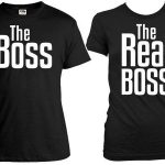 تي شيرت برقبة دائرية للازواج