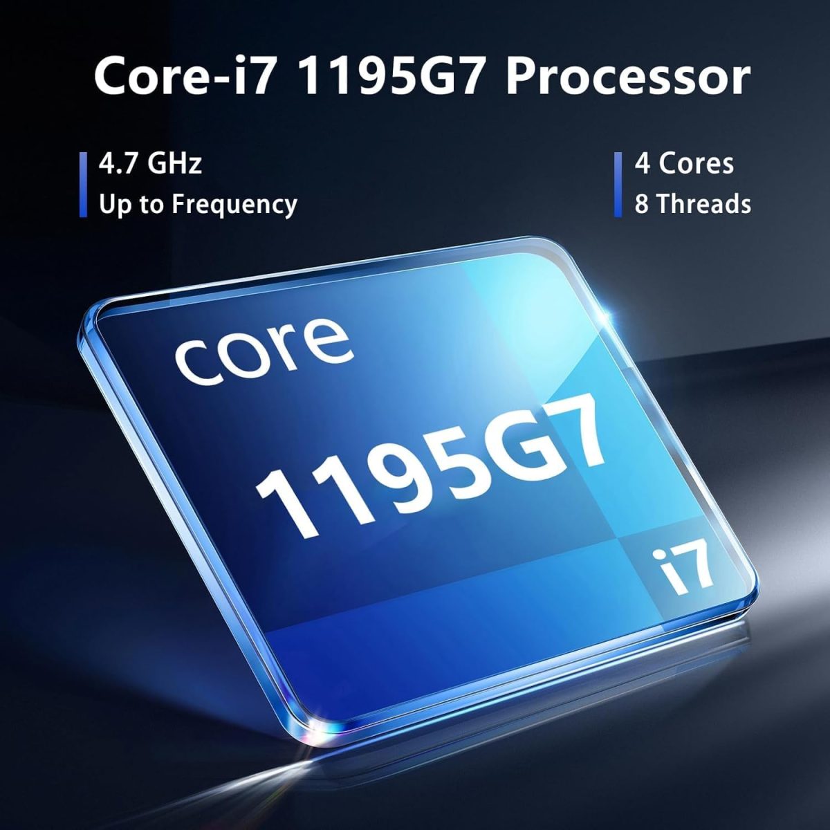 ⁦لابتوب العاب 2025 i7 1195G7 (بيت كور i7-1165G7/i7-1185G7)، لابتوب 15.6 انش، 32GB 1TB SSD، شاشة FHD 1920×1080، كيبورد باضاءة خلفية ببصمة الاصبع، كيبورد ار جيه 45 HDMI 180 فتحة زاوية⁩ - الصورة ⁦4⁩