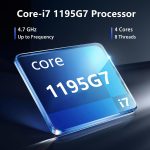 ⁦لابتوب العاب 2025 i7 1195G7 (بيت كور i7-1165G7/i7-1185G7)، لابتوب 15.6 انش، 32GB 1TB SSD، شاشة FHD 1920×1080، كيبورد باضاءة خلفية ببصمة الاصبع، كيبورد ار جيه 45 HDMI 180 فتحة زاوية⁩ - الصورة ⁦4⁩
