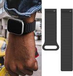 ⁦سوار ساعة رياضي من السيليكون سريع الفك متوافق مع ساعة جارمين فينو اكس 1 الذكية من بلوشايو⁩ - الصورة ⁦2⁩