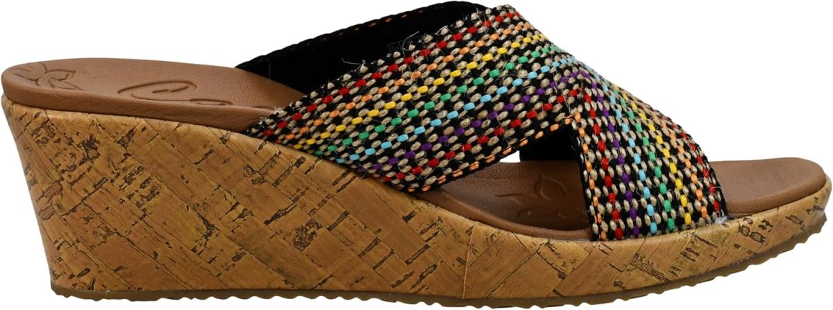 ⁦صندل بكعب وتدي مبهج للنساء من Skechers Cali⁩ - الصورة ⁦6⁩
