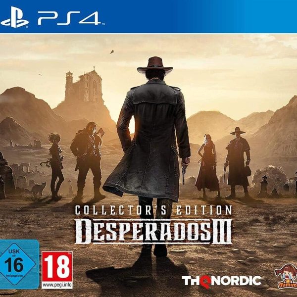 THQ نورديك لعبة ديسبيرادوس III اصدار كوليكتورز - بلاي ستيشن 4
