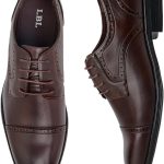 LBL By Shoexpress 230617-6 Men Solid Lace-Up Derby Shoes