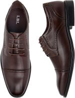 LBL By Shoexpress 230617-6 Men Solid Lace-Up Derby Shoes