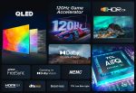 ⁦TCL تلفزيون ذكي 75 بوصة 4K QLED HDR 10+ دولبي فيجن اتموس جيم ماستر نطاق الوان واسع، تقنية كوانتوم دوت 75C645 - ضمان لمدة عام (موديل 2023)⁩ - الصورة ⁦3⁩