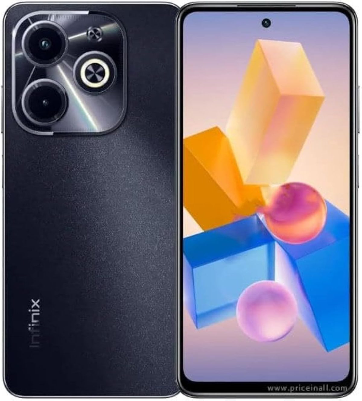 انفنيكس هوت 40i 128GB+4GB (4G) اصدار الامارات العربية المتحدة (اسود ستارليت)