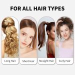 ⁦فرشاة شعر ناعمة - شعيرات ناعمة للحواف ولمسة نهائية لامعة | فرشاة بشعيرات خنزير صغيرة/ترايف لتصفيف وتلميع وتنعيم الشعر المجعد لشعر الطفل وتسريحة ذيل الحصان والكعك الانيق⁩ - الصورة ⁦4⁩