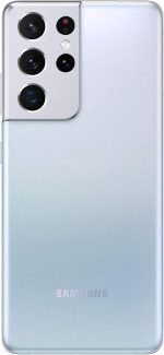 ⁦سامسونج جالكسي اس 21 الترا (5G SM-G998B/DS 512GB ذاكرة RAM 16GB، لون فضي فانتوم)⁩ - الصورة ⁦3⁩
