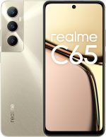 ريلمي هاتف ذكي c65 6+128 GB، كاميرا 50MP بالذكاء الاصطناعي، شاشة 6.67 انش مريحة للعين مع معدل تحديث 90Hz، شحن سريع 45 واط، بطارية ضخمة 5000mAh، يدعم ان اف سي، ذهبي ستارلايت