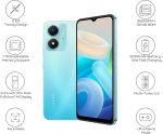 ⁦فيفو Y02s 4G ثنائي شرائح الاتصال (ازرق نابض بالحياة، 3GB RAM، 32GB) كاميرا خلفية 8MP | بطارية 5000mAh | تربو متعدد 5.5 | ضمان 12 شهر + سماعات اذن + حامل حلقي⁩ - الصورة ⁦3⁩