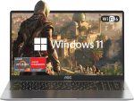 لابتوب العاب بمعالج AMD رايزن 7 5825U (8C/16T، حتى 4.3GHz)، شاشة FHD 16.1 انش مع كيبورد باضاءة خلفية، ذاكرة RAM 16GB 512GB NVMe SSD، واي فاي 6، HDMI 1.4، USB3.2، نوع C، بطارية 53Wh