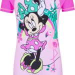 مايوه سباحة للبنات بتصميم ميني ماوس - استوائي