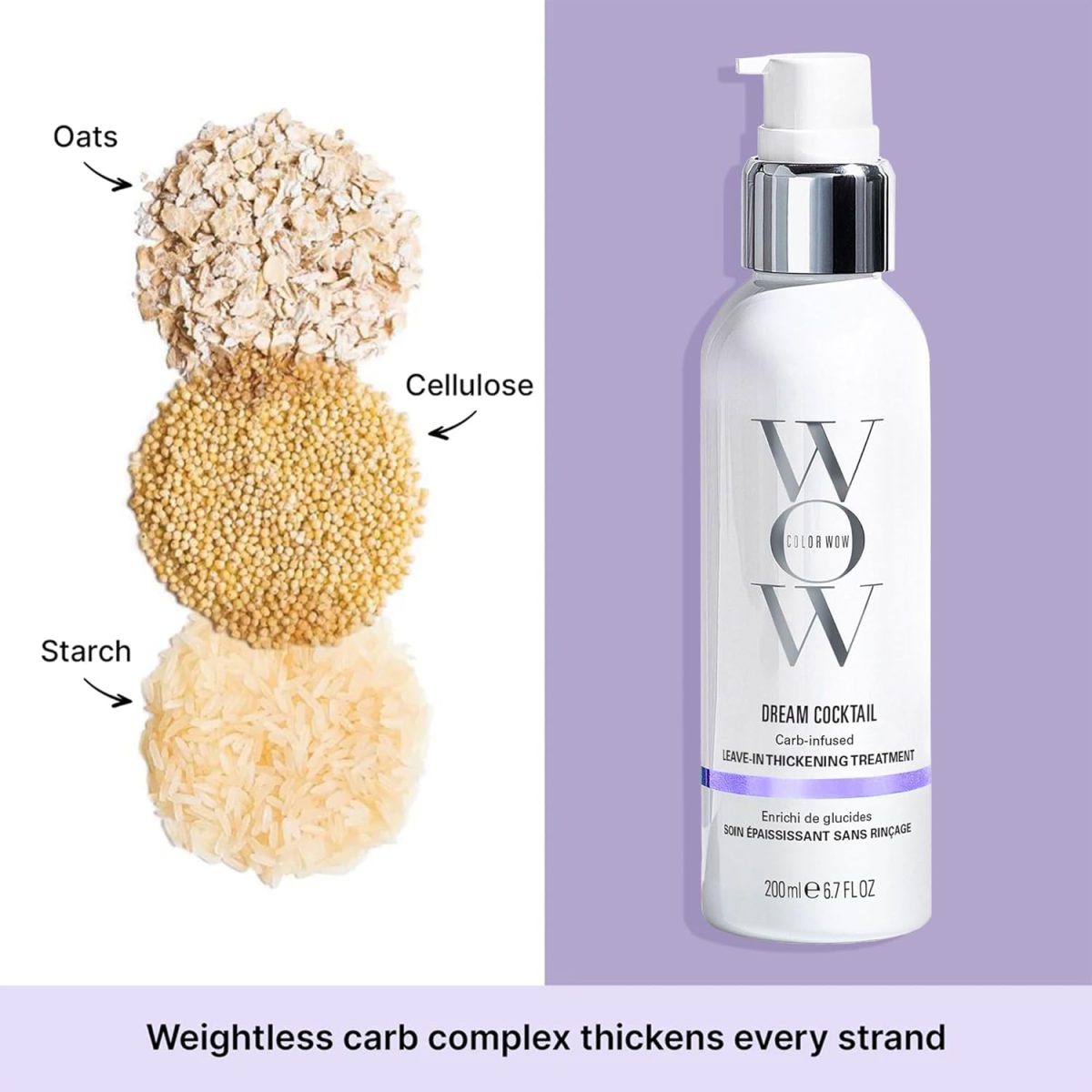 ⁦Color Wow Dream Cocktail - Carb-Infused For Unisex 6.7 oz Treatment- Packaging May Vary⁩ - الصورة ⁦3⁩