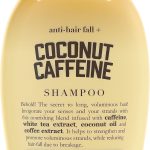 OGX شامبو مضاد لتساقط الشعر + كافيين جوز الهند مع الكافيين وزيت جوز الهند ومستخلص القهوة، 13 اونصة سائلة