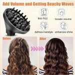 ⁦فوهة موزع لمصفف الشعر من دايسون HS08 HS05 HS03 HS01، فوهة موزع ملحقات تصفيف الشعر، ادوات اكسسوارات تصفيف الشعر، قابلة للتحويل الى مجفف شعر⁩ - الصورة ⁦4⁩