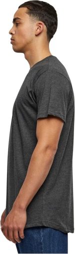 ⁦Urban Classics Mens Shaped Long Tee Camiseta⁩ - الصورة ⁦3⁩