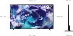 ⁦سامسونج تلفزيون نيو QLED 65 بوصة، QN900F، 8K، LED صغير، ترقية 8K بالذكاء الاصطناعي، تصميم اطار معدني، متجر فني، تلفزيون ذكي سامسونج Vision AI، QA65QN900FUXZN (2025 - اصدار الامارات العربية المتحدة)⁩ - الصورة ⁦3⁩