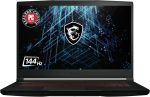 MSI لابتوب العاب GV63 15.6 انش 144Hz انتل كور i5-11400H GTX1650 8GB 512GB NVMe SSD ويندوز 11 - اسود (11SC-825)