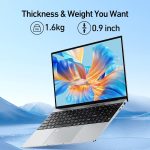 ⁦لابتوب انبكوير 2025 الاحدث ويندوز 11 15.6 انش، 1TB SSD، ذاكرة RAM ثنائية القناة 32GB، معالج رباعي النواة (بحد اقصى 2.9GHz)، شاشة FHD 1080P، كيبورد باضاءة خلفية، بصمة اصبع، كاميرا ويب، ميني HDMI، WiFi5⁩ - الصورة ⁦8⁩