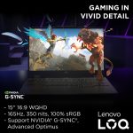 ⁦لينوفو لابتوب العاب ال او كيو بشاشة FHD مقاس 15 انش ومعالج انتل I7-13650HX، ذاكرة RAM 24GB، هارد SSD 512GB، انفيديا 6GB 4050، ويندوز 11، كيبورد انجليزي-عربي، رمادي - [83DV00R9AX]⁩ - الصورة ⁦9⁩