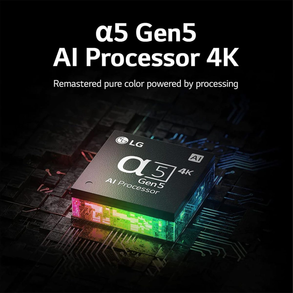 ⁦LG تلفزيون نانو سيل 65 بوصة من سلسلة نانو 77 بتصميم شاشة سينما 4 كيه اكتيف HDR ويب او اس 22 مع ضمان ثينك كيو بالذكاء الاصطناعي لمدة عام، اسود، 65NANO776QA-AMAG⁩ - الصورة ⁦10⁩