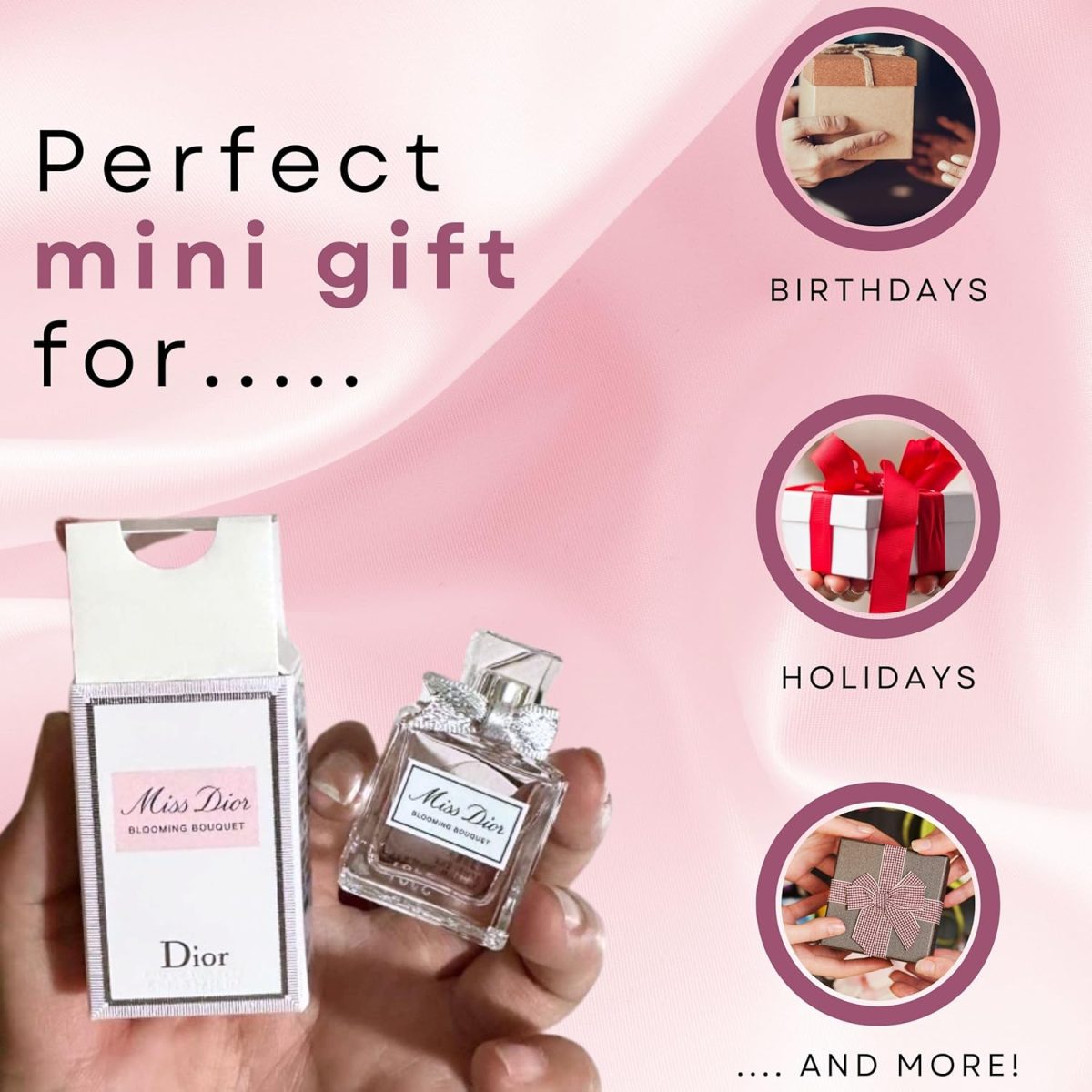 ⁦ديور عطر او دي تواليت صغير للنساء من ميس بلومينج بوكيه 0.17 اونصة⁩ - الصورة ⁦7⁩
