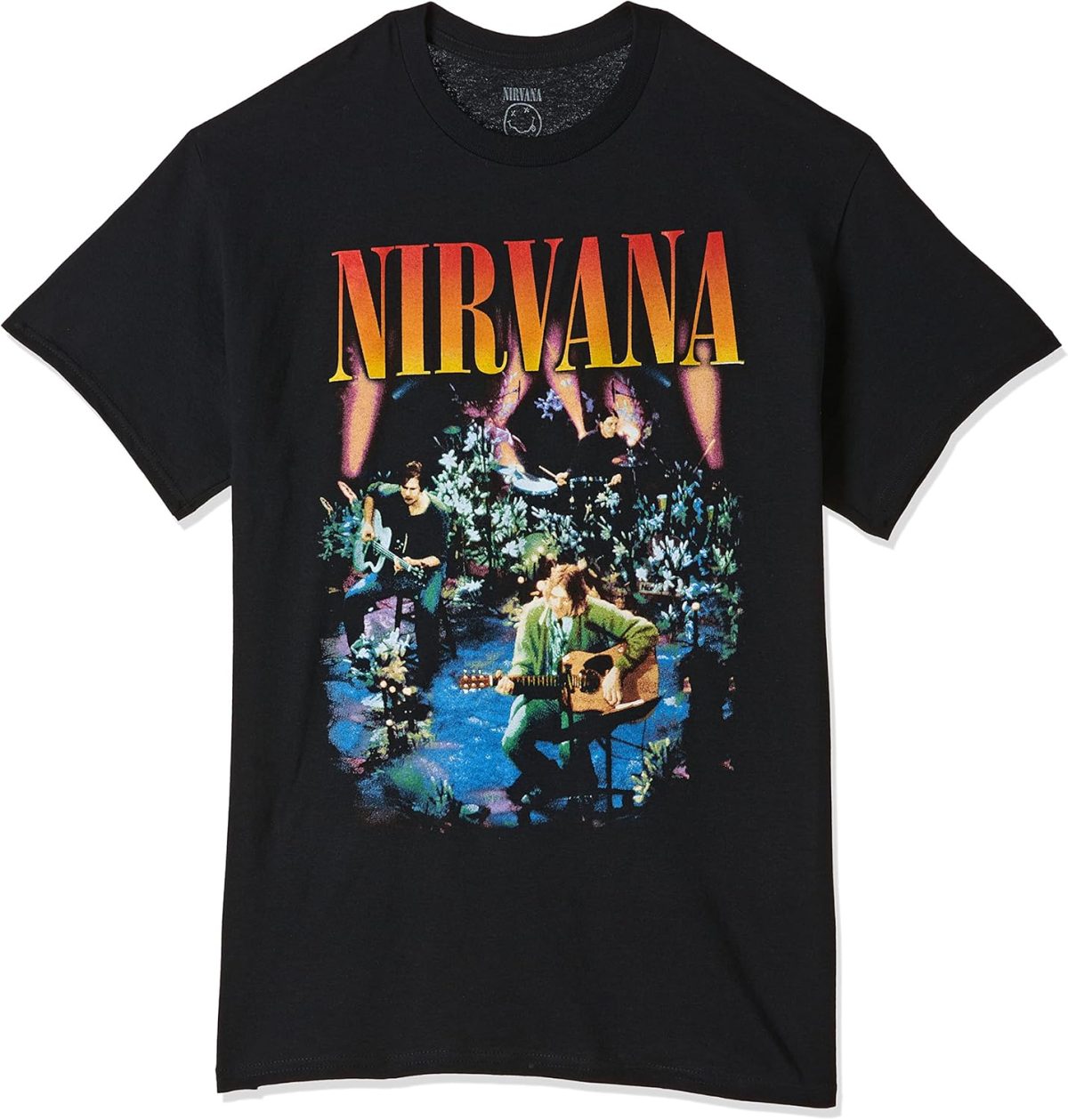 FEA Men's Nirvana Live Concert Photo T-Shirt