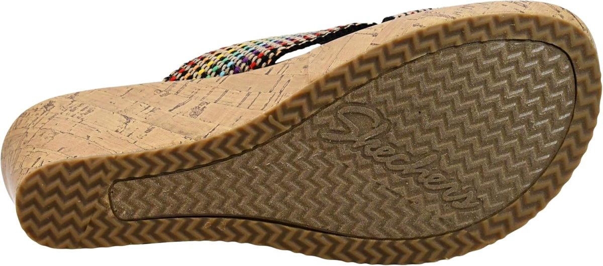 ⁦صندل بكعب وتدي مبهج للنساء من Skechers Cali⁩ - الصورة ⁦4⁩