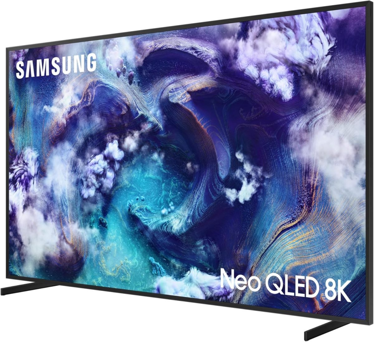 ⁦سامسونج تلفزيون نيو QLED 65 بوصة، QN900F، 8K، LED صغير، ترقية 8K بالذكاء الاصطناعي، تصميم اطار معدني، متجر فني، تلفزيون ذكي سامسونج Vision AI، QA65QN900FUXZN (2025 - اصدار الامارات العربية المتحدة)⁩ - الصورة ⁦2⁩