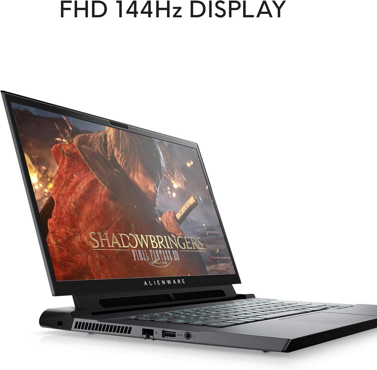 ⁦الينوير لابتوب العاب M15 جديد بشاشة 15.6 انش FHD 144Hz ومعالج انتل كور i7-9750H الجيل التاسع وانفيديا RTX 2060 6GB GDDR5 OC، 16GB DDR4 2666MHz، 512GB SSD (مجدد)⁩ - الصورة ⁦5⁩