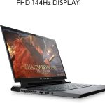 ⁦الينوير لابتوب العاب M15 جديد بشاشة 15.6 انش FHD 144Hz ومعالج انتل كور i7-9750H الجيل التاسع وانفيديا RTX 2060 6GB GDDR5 OC، 16GB DDR4 2666MHz، 512GB SSD (مجدد)⁩ - الصورة ⁦5⁩