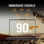 ⁦اسس لابتوب العاب تي يو اف A16 بشاشة 16 انش FHD+ 16:10 165Hz ومعالج AMD رايزن 9 7940HX، انفيديا جيفورس RTX™ 4060، 16GB DDR5، 512GB PCIe الجيل الرابع SSD، واي فاي 6، ويندوز 11، FA607PV-AS93⁩ - الصورة ⁦3⁩
