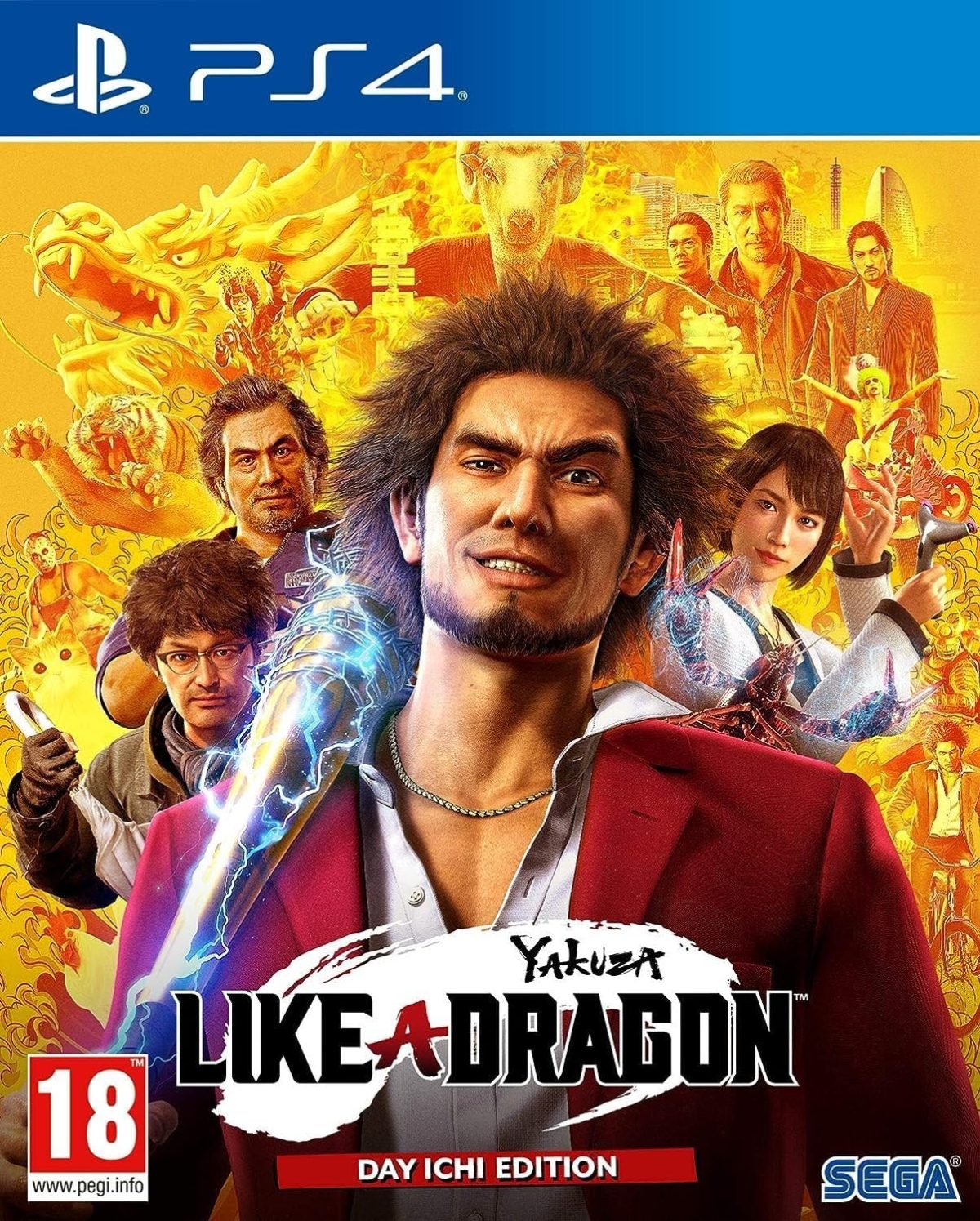SEGA Yakuza Like A Dragon Day Ichi Steelbook Edition (PS4)