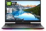 ديل لابتوب العاب فاخر G7 17 بشاشة IPS FHD 17.3 انش 300Hz ومعالج i7-10750H وذاكرة RAM 64GB وSSD 1TB وبطاقة عرض مرئي جيفورس RTX 2070 8GB وكاميرا ويب وكيبورد RGB وواي فاي 6 وبلوتوث 5.1 وويندوز 10 هوم