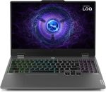 ⁦لينوفو لابتوب العاب ال او كيو بشاشة FHD مقاس 15 انش ومعالج انتل I7-13650HX، ذاكرة RAM 24GB، هارد SSD 512GB، انفيديا 6GB 4050، ويندوز 11، كيبورد انجليزي-عربي، رمادي - [83DV00R9AX]⁩ - الصورة ⁦2⁩