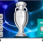 هايسينس تلفزيون ذكي UHD فيدا 75A7K - تدرج لوني واسع، 60Hz VRR، دولبي فيجن، بلوتوث وHDMI ومشاركة التلفزيون واليكسا مدمج ويوتيوب ونتفليكس وشاهد OSN