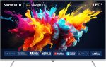 ⁦سكاي ورث تلفزيون جوجل سمارت 65 بوصة 4K UHD QLED مع دولبي فيجن HDR، DTS فيرتشوال اكس، يوتيوب، نتفليكس، بلوتوث، فري فيو بلاي، اليكسا مدمج، واي فاي، ضمان لمدة عام من الشركة المصنعة 65Q6500G⁩ - الصورة ⁦2⁩