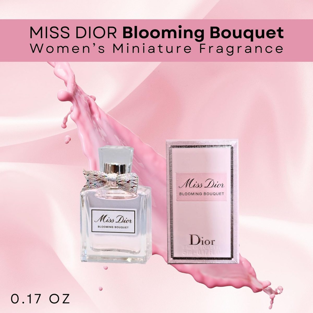 ⁦ديور عطر او دي تواليت صغير للنساء من ميس بلومينج بوكيه 0.17 اونصة⁩ - الصورة ⁦2⁩