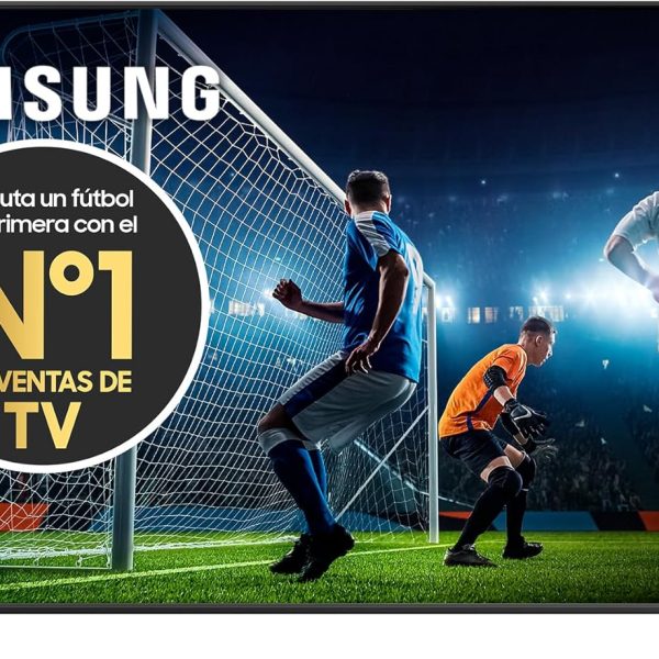 سامسونج تلفزيون ذكي، QLED، Q60D، 50 بوصة، 2024، حجم لون 100% مع كوانتوم دوت، ترقية 4K، تلفزيون سامسونج بلس، تصميم اير سليم - اصدار عالمي (مجدد)