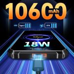 ⁦اوكتيل هاتف ذكي G1 متين غير مقفل - 24+256GB/1TB اندرويد 14 شاشة 6.55 انش HD كاميرا خلفية 48MP بطارية 10600mAh IP68/IP69K، ثنائي شرائح الاتصال/ان اف سي/بصمة الاصبع 2025⁩ - الصورة ⁦5⁩