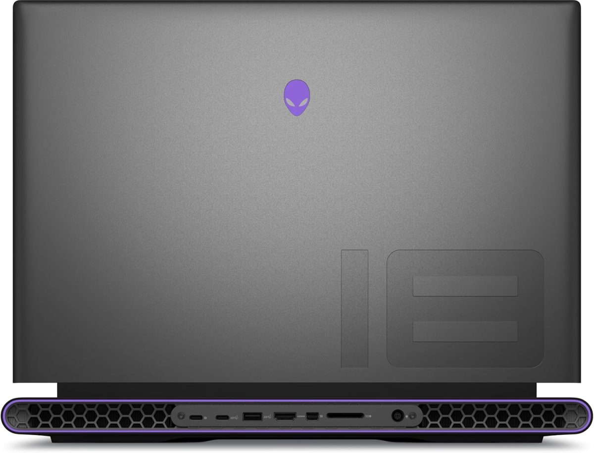 ⁦ديل لابتوب العاب الين وير M18 R2 - انتل كور i9-14900HX، شاشة 18 انش QHD+ (2560 × 1600) 165Hz، 32 GB DDR5 RAM، 1TB SSD، انفيديا جيفورس RTX 4090 ويندوز 11 هوم⁩ - الصورة ⁦9⁩