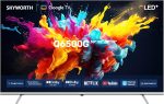 سكاي ورث تلفزيون جوجل سمارت 65 بوصة 4K UHD QLED مع دولبي فيجن HDR، DTS فيرتشوال اكس، يوتيوب، نتفليكس، بلوتوث، فري فيو بلاي، اليكسا مدمج، واي فاي، ضمان لمدة عام من الشركة المصنعة 65Q6500G