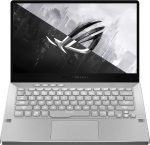 ⁦اسس لابتوب العاب روج زيفيروس G14 بشاشة 14 انش ومعالج AMD رايزن 9 وذاكرة 16GB وانفيديا جيفورس RTX 2060 ماكس كيو 1TB SSD بلون ابيض مون لايت، GA401IV-BR9N6⁩ - الصورة ⁦7⁩