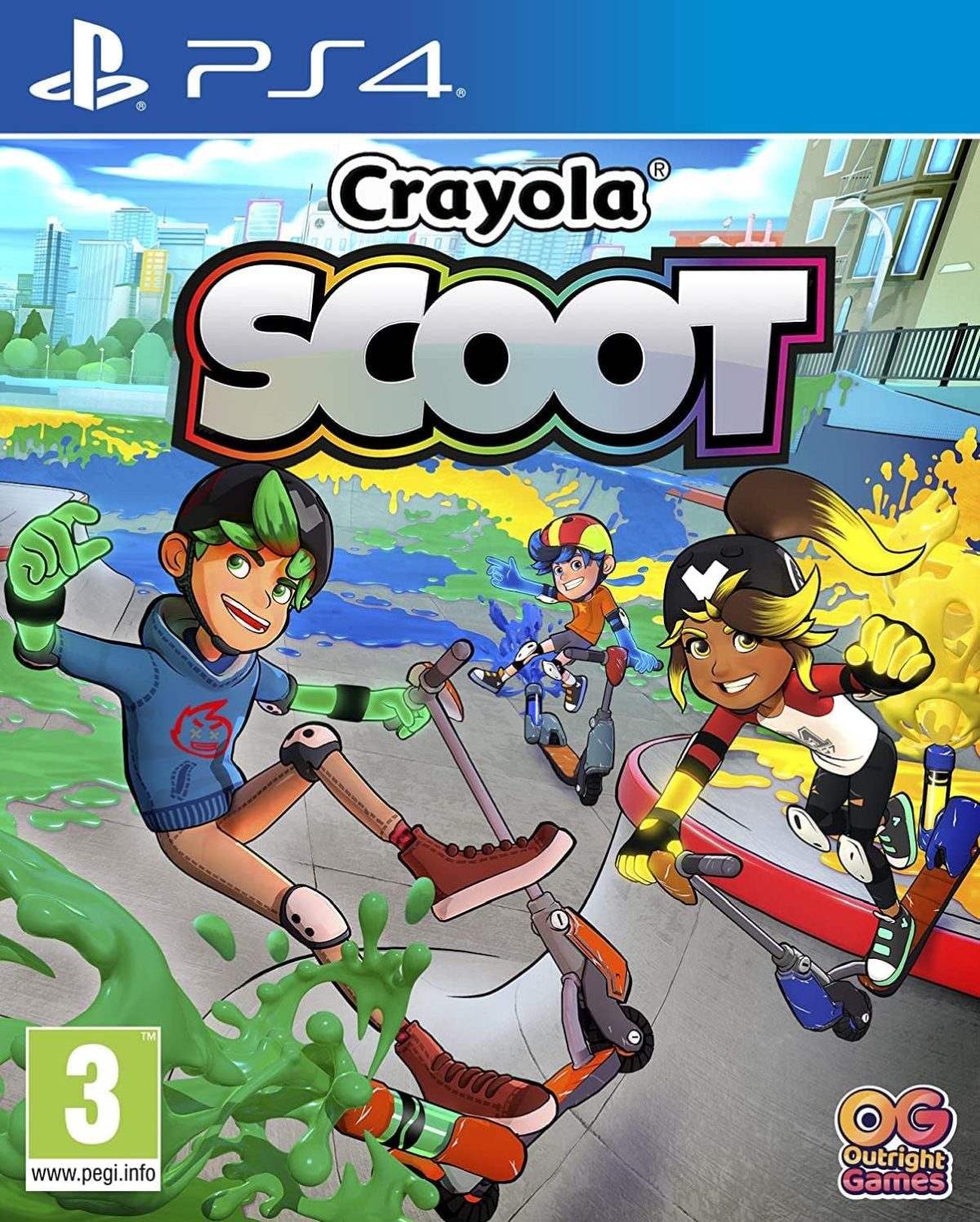Bandi Namco Crayola Scoot /PS4