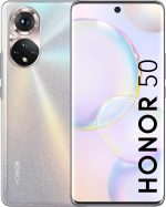 اونر جوال 50 5G بشريحة اتصال غير مقفلة 8+256GB مع كاميرا 108MP وشاشة OLED منحنية 120Hz 6.57 انش ومعالج سناب دراجون 778 وبطارية 4300mAh ونظام اندرويد 11 (ضمان لمدة عامين)